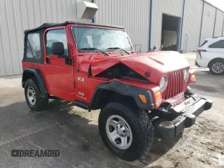 2004 Jeep Wrangler X with VIN 1J4FA39S94P709062, listed as a Copart auction lot 45573034 with 203,502 mi miles and Salvage Title. Bid and sale history available at carsss.com. Image 4.