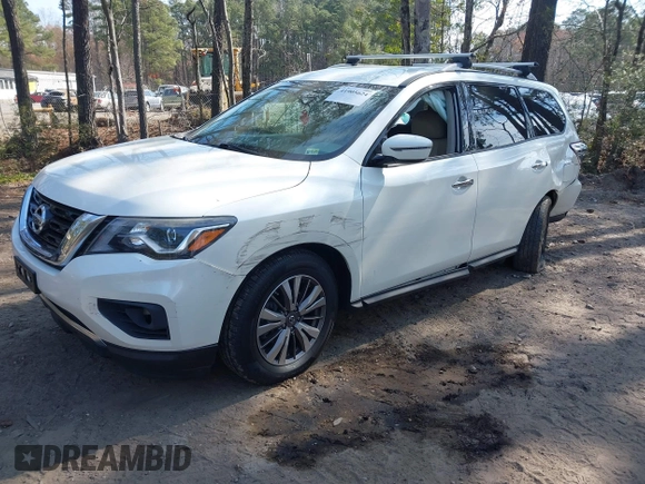 2018 Nissan Pathfinder SL with VIN 5N1DR2MN2JC613242, listed as a IAAI auction lot 41905624 with 126,529 mi miles. Bid and sale history available at carsss.com. Image 17.