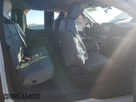 2022 Ford F-150 XL with VIN 1FTEX1CBXNKF01283, listed as a Copart auction lot 47600675 with 53,189 mi miles and Salvage title. Bid and sale history available at DreamBid. Image 10.