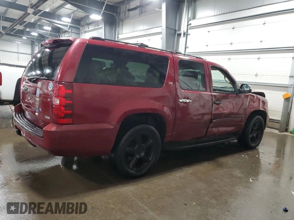 2007 Chevrolet Suburban LTZ with VIN 3GNFK16327G210852, listed as a Copart auction lot 89206085 with 206,219 mi miles and Salvage Title. Bid and sale history available at carsss.com. Image 3.