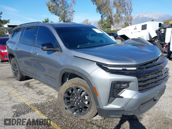 2024 Chevrolet Traverse FWD LT with VIN 1GNERGKS4RJ143731, listed as a IAAI auction lot 41409097 with 12,632 mi miles and . Bid and sale history available at DreamBid. Image 1.