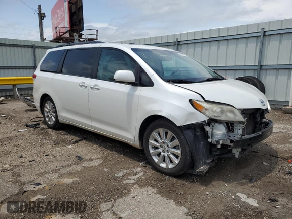 2011 Toyota Sienna XLE AAS with VIN 5TDYK3DC4BS045123, listed as a Copart auction lot 61001785 with 149,260 mi miles and Salvage title. Bid and sale history available at DreamBid. Image 4.