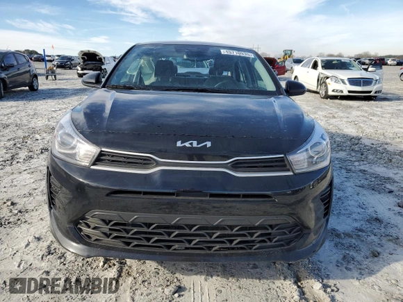 2023 Kia Rio LX with VIN 3KPA24AD1PE590234, listed as a Copart auction lot 45710935 with 42,405 mi miles and Salvage Title. Bid and sale history available at DreamBid. Image 5.