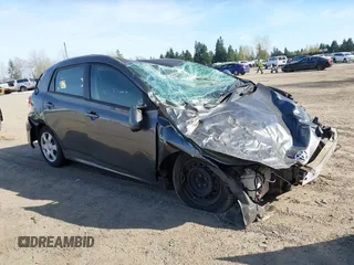 2010 Toyota Matrix with VIN 2T1KU4EE6AC389260, listed as a IAAI auction lot 41974284 with 107,770 mi miles. Bid and sale history available at carsss.com. Image 1.