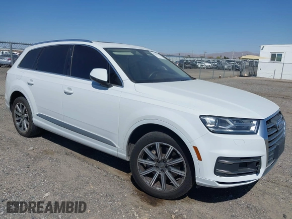 2017 Audi Q7 Premium Plus z VIN WA1LHAF72HD038067, wystawiony jako IAAI lot #41835136 z przebiegiem 88 949 mil mil oraz . Historia ofert i sprzedaży dostępna na DreamBid. Obrazek 1.