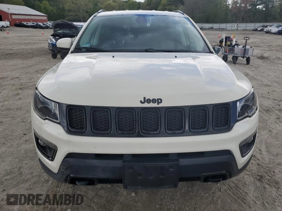2020 Jeep Compass Sport с VIN 3C4NJDAB9LT174408, выставлен на аукционе Copart как лот 56135065 с пробегом 23 465 миль миль и Списание • Salvage title. История ставок и продаж доступна на DreamBid. Изображение 5.