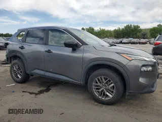 2021 Nissan Rogue S with VIN JN8AT3AB1MW222759, listed as a Copart auction lot 61194215 with 57,950 mi miles and Salvage title. Bid and sale history available at DreamBid. Image 4.