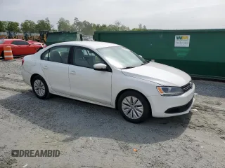 2011 Volkswagen Jetta SE with VIN 3VWDZ7AJ6BM381325, listed as a Copart auction lot 52987185 with 151,208 mi miles and Salvage title. Bid and sale history available at DreamBid. Image 4.