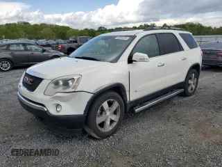 2010 GMC Acadia SLT1 z VIN 1GKLRMED6AJ108306, wystawiony jako Copart lot #52894725 z przebiegiem 192 106 mil mil oraz Szkody całkowita. Historia ofert i sprzedaży dostępna na DreamBid. Obrazek 1.