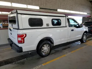 2018 Ford F-150 XL with VIN 1FTMF1CB3JKE19324, listed as a Copart auction lot 60817995 with Not provided miles and Salvage title. Bid and sale history available at DreamBid. Image 3.