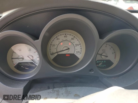 2008 Chrysler Sebring LX with VIN 1C3LC46K18N195789, listed as a Copart auction lot 55385255 with 198,029 mi miles and Salvage title. Bid and sale history available at DreamBid. Image 9.