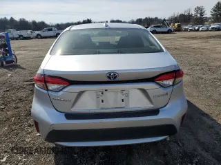 2020 Toyota Corolla Hybrid LE with VIN JTDEBRBE4LJ007061, listed as a Copart auction lot 46159535 with 43,698 mi miles and Salvage Title. Bid and sale history available at carsss.com. Image 6.