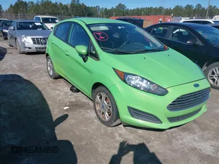 2014 Ford Fiesta SE z VIN 3FADP4EJ5EM130923, wystawiony jako IAAI lot #41638259 z przebiegiem Nie podano mil oraz . Historia ofert i sprzedaży dostępna na DreamBid. Obrazek 1.