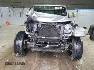 2021 Jeep Wrangler Unlimited Sahara Altitude with VIN 1C4HJXEN1MW692690, listed as a Copart auction lot 84927014 with 34,268 mi miles and Salvage title. Bid and sale history available at DreamBid. Image 5.