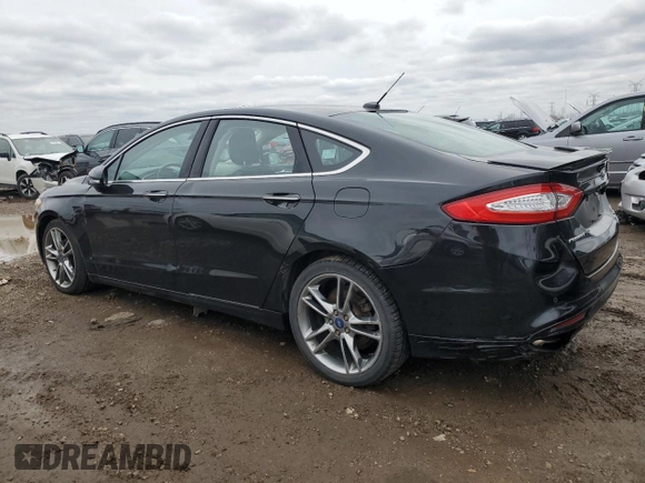 2014 Ford Fusion Titanium with VIN 3FA6P0K94ER191615, listed as a Copart auction lot 51697675 with 102,225 mi miles and Clean Title. Bid and sale history available at carsss.com. Image 2.