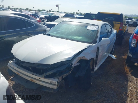 2006 Pontiac Grand Prix z VIN 2G2WP552161106794, wystawiony jako IAAI lot #39922042 z przebiegiem 181 505 mil mil oraz . Historia ofert i sprzedaży dostępna na DreamBid. Obrazek 2.