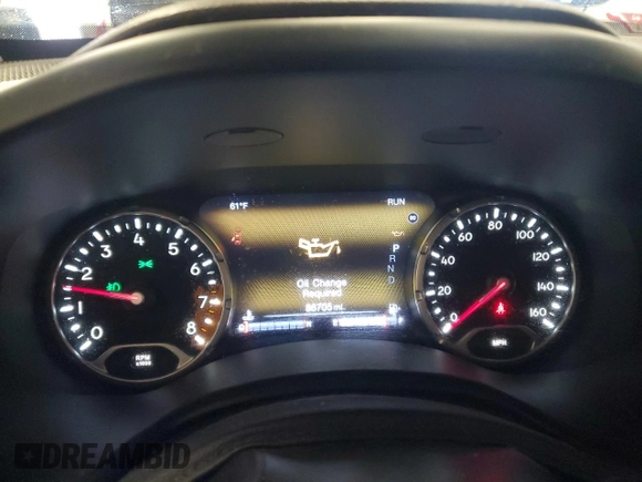 2015 Jeep Renegade Limited with VIN ZACCJBDT8FPB77845, listed as a Copart auction lot 57992125 with 86,705 mi miles and Non repairable. Bid and sale history available at DreamBid. Image 9.