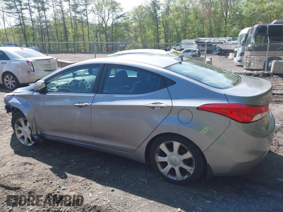 2013 Hyundai Elantra GLS with VIN KMHDH4AE8DU536524, listed as a IAAI auction lot 42213194 with 178,343 mi miles and . Bid and sale history available at DreamBid. Image 3.