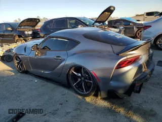 2022 Toyota GR Supra 3.0 with VIN WZ1DB0C08NW053820, listed as a Copart auction lot 41366175 with 13,429 mi miles and Salvage Title. Bid and sale history available at carsss.com. Image 2.