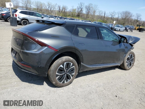 2023 Kia EV6 Wind with VIN KNDC3DLC5P5144383, listed as a Copart auction lot 54276445 with Not Provided miles and Salvage Title. Bid and sale history available at DreamBid. Image 3.