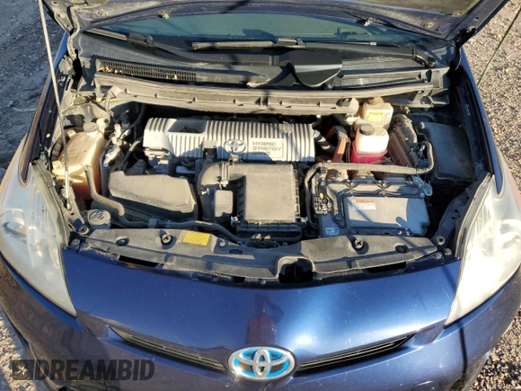 2012 Toyota Prius One with VIN JTDKN3DU1C1532946, listed as a Copart auction lot 81153634 with 240,259 mi miles and Clean Title. Bid and sale history available at carsss.com. Image 11.