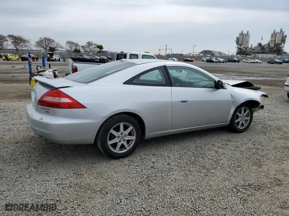 2004 Honda Accord Cpe EX with VIN 1HGCM82614A009163, listed as a Copart auction lot 47317035 with 177,873 mi miles and Salvage Title. Bid and sale history available at carsss.com. Image 3.