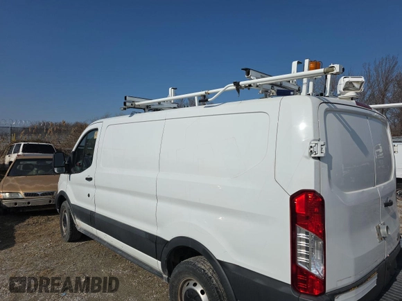 2015 Ford Transit Cargo with VIN 1FTNR1ZM9FKA55230, listed as a IAAI auction lot 41928811 with 81,518 mi miles and . Bid and sale history available at DreamBid. Image 1.