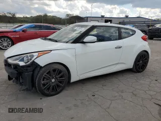 2014 Hyundai Veloster with VIN KMHTC6AD5EU213773, listed as a Copart auction lot 74619554 with 98,315 mi miles and Salvage Title. Bid and sale history available at carsss.com. Image 1.