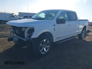 2023 Ford F-150 XL with VIN 1FTFW1ED5PFA32167, listed as a IAAI auction lot 41781357 with 23,745 mi miles. Bid and sale history available at carsss.com. Image 2.