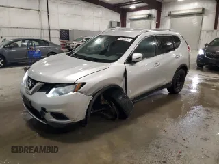 2016 Nissan Rogue S with VIN 5N1AT2MM0GC882425, listed as a Copart auction lot 47826255 with 149,375 mi miles and Salvage Title. Bid and sale history available at DreamBid. Image 1.