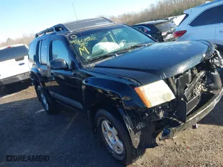 2005 Nissan Xterra S with VIN 5N1AN08W75C611076, listed as a IAAI auction lot 41601002 with 1 mi miles. Bid and sale history available at carsss.com. Image 1.