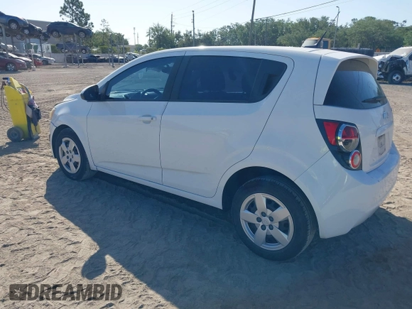 2014 Chevrolet Sonic LS with VIN 1G1JA6SH2E4186088, listed as a IAAI auction lot 42160978 with 184,693 mi miles and . Bid and sale history available at DreamBid. Image 3.