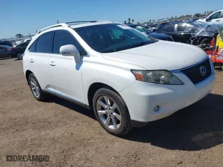 2010 Lexus RX 350 with VIN JTJZK1BA6A2405599, listed as a IAAI auction lot 41830695 with NaN miles. Bid and sale history available at carsss.com. Image 1.