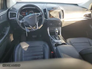 2015 Ford Edge SEL with VIN 2FMTK4J89FBB88068, listed as a Copart auction lot 82258144 with 116,887 mi miles and Salvage Title. Bid and sale history available at carsss.com. Image 8.