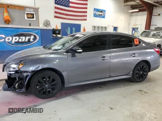 2018 Nissan Sentra SR with VIN 3N1AB7AP3JY235540, listed as a Copart auction lot 77736824 with 75,603 mi miles and Non Repairable. Bid and sale history available at DreamBid. Image 1.
