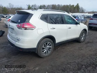 2014 Nissan Rogue S with VIN 5N1AT2MV9EC870327, listed as a IAAI auction lot 41787876 with 98,534 mi miles. Bid and sale history available at carsss.com. Image 4.