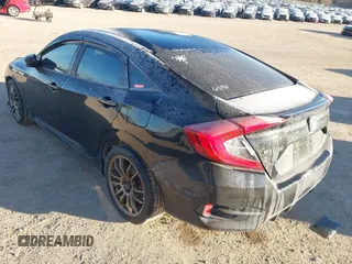 2019 Honda Civic Sedan Sport with VIN 2HGFC2F85KH550529, listed as a IAAI auction lot 41293816 with 44,584 mi miles. Bid and sale history available at carsss.com. Image 3.