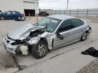 2001 Pontiac Grand Am SE1 with VIN 1G2NF52T21M607203, listed as a Copart auction lot 57080645 with 209,896 mi miles and Salvage title. Bid and sale history available at DreamBid. Image 1.
