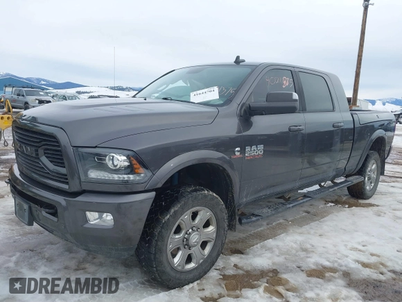 2018 Ram 2500 Laramie with VIN 3C6UR5NLXJG285897, listed as a IAAI auction lot 41644704 with 93,320 mi miles. Bid and sale history available at carsss.com. Image 17.