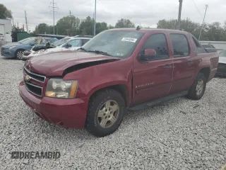 2007 Chevrolet Avalanche LT w/2LT with VIN 3GNEC12J77G160737, listed as a Copart auction lot 72544894 with 133,511 mi miles and Salvage Title. Bid and sale history available at carsss.com. Image 1.