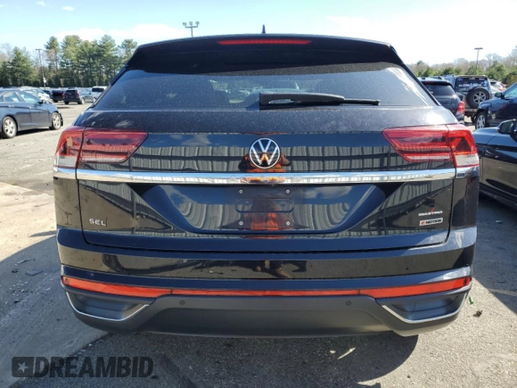 2020 Volkswagen Atlas SEL with VIN 1V2MC2CA7LC203266, listed as a Copart auction lot 50719514 with 54,343 mi miles and Non repairable. Bid and sale history available at DreamBid. Image 6.