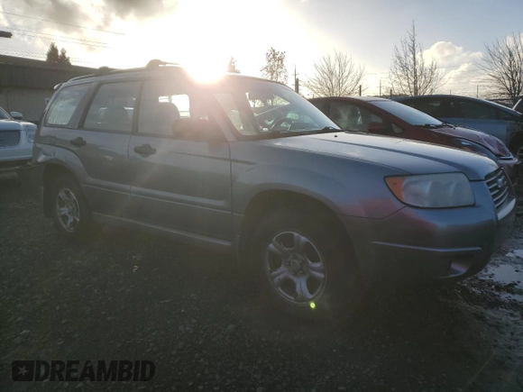 2007 Subaru Forester X with VIN JF1SG63677G736691, listed as a Copart auction lot 86915054 with 182,451 mi miles and Salvage Title. Bid and sale history available at carsss.com. Image 4.