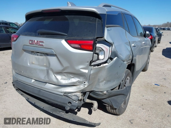 2019 GMC Terrain SLT with VIN 3GKALVEV2KL190083, listed as a IAAI auction lot 41722437 with 148,898 mi miles. Bid and sale history available at carsss.com. Image 6.