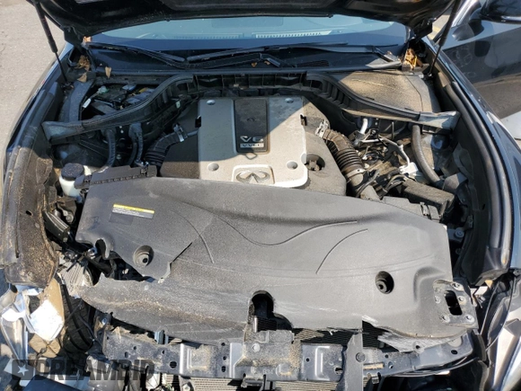 2019 Infiniti Q70 Luxe with VIN JN1BY1AR6KM585945, listed as a Copart auction lot 42006195 with 38,468 mi miles and Salvage title. Bid and sale history available at DreamBid. Image 11.