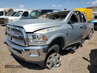2017 Ram 2500 Laramie с VIN 3C6UR5NL2HG733883, выставлен на аукционе Copart как лот 64811224 с пробегом Не указан миль и Списание • Salvage title. История ставок и продаж доступна на DreamBid. Изображение 1.
