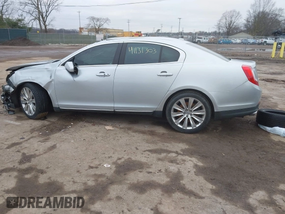 2013 Lincoln MKS EcoBoost with VIN 1LNHL9FT9DG611640, listed as a IAAI auction lot 41131303 with 135,550 mi miles and . Bid and sale history available at DreamBid. Image 14.