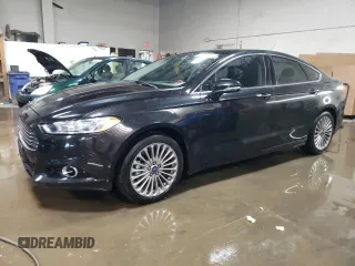 2013 Ford Fusion Titanium with VIN 3FA6P0K97DR383366, listed as a Copart auction lot 50388125 with 86,743 mi miles and Salvage Title. Bid and sale history available at carsss.com. Image 1.