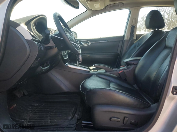2016 Nissan Sentra SL with VIN 3N1AB7AP9GY297338, listed as a Copart auction lot 48556895 with 49,417 mi miles and Salvage Title. Bid and sale history available at carsss.com. Image 7.