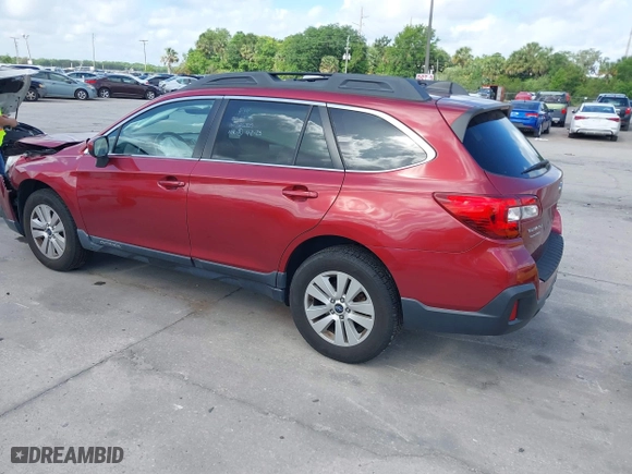 2018 Subaru Outback Premium with VIN 4S4BSACC2J3385359, listed as a IAAI auction lot 41954556 with 108,755 mi miles. Bid and sale history available at carsss.com. Image 3.
