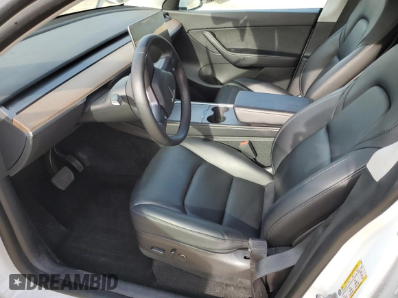 2022 Tesla Model Y Long Range with VIN 7SAYGDEE4NF398710, listed as a Copart auction lot 50510375 with 46,430 mi miles and Non Repairable. Bid and sale history available at DreamBid. Image 7.